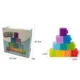 Cuburi senzoriale copii, silicon moale, multicolor, 5.3 x 6.5 cm, set 10 bucati - imagine 3