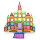 Set constructie magnetic 3d, diferite forme si culori, 130 piese - imagine 34