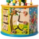 Cub activitati educative copii, 8 in 1, ceas, labirinturi, abac, forme geometrice, multicolor, lemn - imagine 7