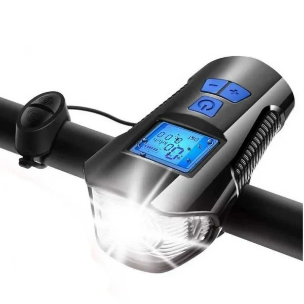 Set far si stop pentru bicicleta, lumina led, 4 moduri iluminare, microusb, ipx7,1500mah - imagine 3
