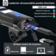 Set far si stop pentru bicicleta, lumina led, 4 moduri iluminare, microusb, ipx7,1500mah - imagine 7