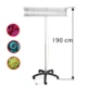 Lampa bactericida uvc portabila 2x30w, orientabila 140 grade, reflector, stativ 100-190 cm - imagine 15