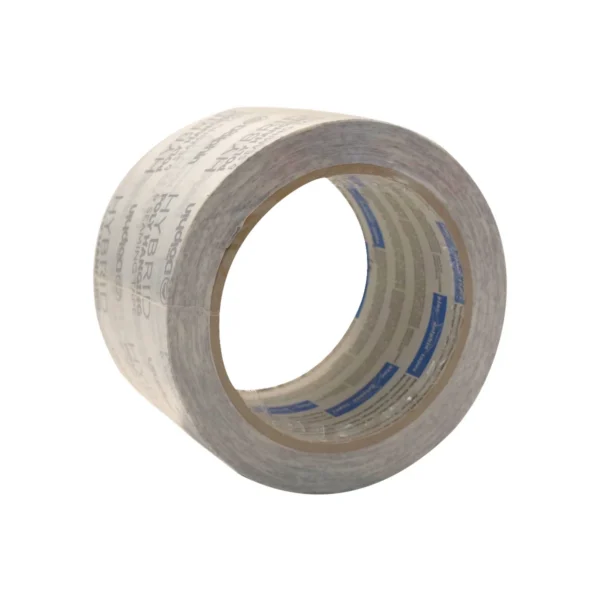 Banda pvc alba, adeziv puternic, 60 mm x 25 m - imagine 2
