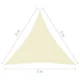 Copertina parasolar triunghiulara, inele prindere, 3x3x3 m, impermeabila 180g/mp - imagine 5