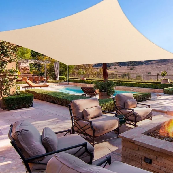 Copertina protectie uv, suprafata impermeabila 4x4 m, polietilena densitate 180 g/mp - imagine 3