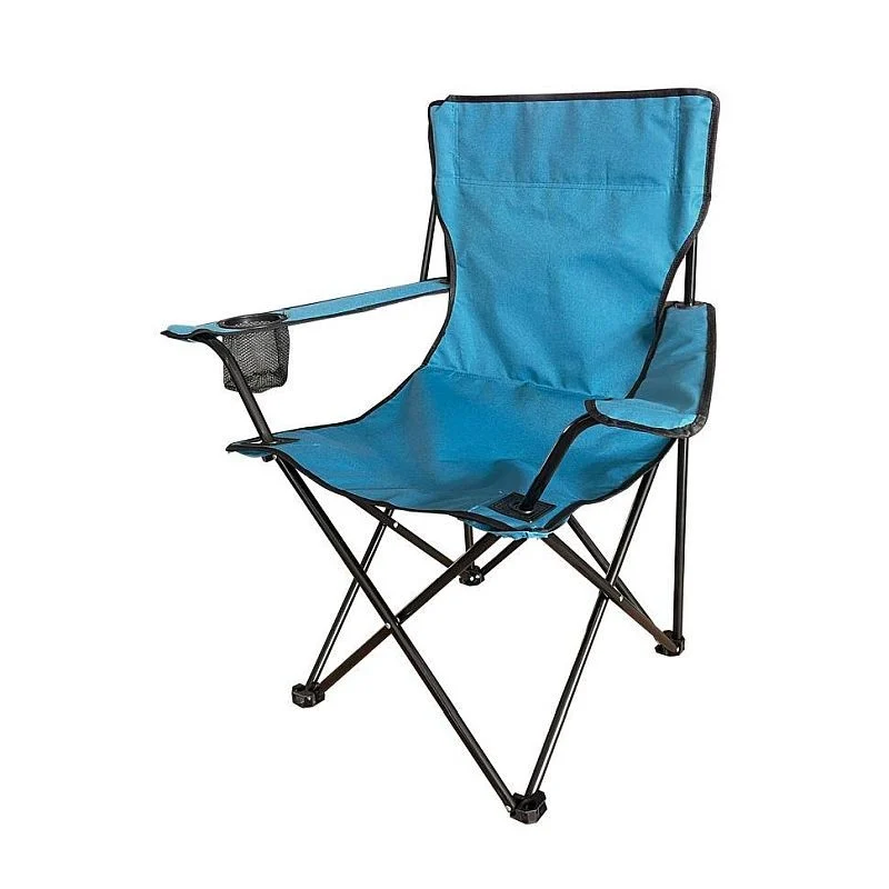 Scaun pliabil camping, manere, suport pahar, 50x82x80 cm Scaun pliabil camping, manere, suport pahar, 50x82x80 cm - imagine 1