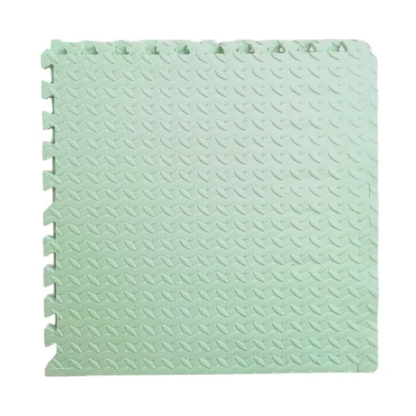 Covor puzzle xl, 60x60 cm, grosime 2 cm, spuma eva, 2 piese culoare verde - imagine 3