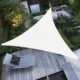 Copertina parasolar triunghiulara, inele prindere, 3x3x3 m, impermeabila 180g/mp - imagine 9
