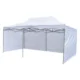 Cort de gradina quick tent, pliabil, 6x3x3 m, pavilion 3 pereti, inaltime reglabila, montare rapida - imagine 3
