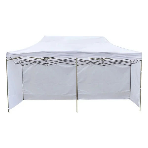 Cort de gradina quick tent, pliabil, 6x3x3 m, pavilion 3 pereti, inaltime reglabila, montare rapida - imagine 2