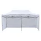 Cort de gradina quick tent, pliabil, 6x3x3 m, pavilion 3 pereti, inaltime reglabila, montare rapida - imagine 2