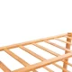 Raft cu 3 nivele pentru incaltaminte, bambus, 68 x 47 x 23 cm - imagine 3