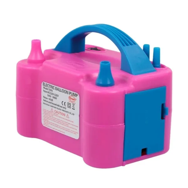 Pompa electrica umflat baloane, 2 orificii umflare simultana, mod automat/manual, putere 600w - imagine 10