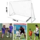 Poarta de fotbal pentru copii, cu plasa, 213x150x75 cm, cadru otel - imagine 12