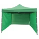 Cort gradina quick tent, 3x3x3 m, 3 pereti laterali, structura metalica, impermeabil, verde - imagine 3