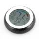 Termometru cu higrometru digital, display lcd, control touch, 9 cm, negru - imagine 5