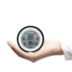 Termometru cu higrometru digital, display lcd, control touch, 9 cm, negru - imagine 10