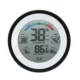Termometru cu higrometru digital, display lcd, control touch, 9 cm, negru - imagine 8