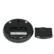 Termometru cu higrometru digital, display lcd, control touch, 9 cm, negru - imagine 14