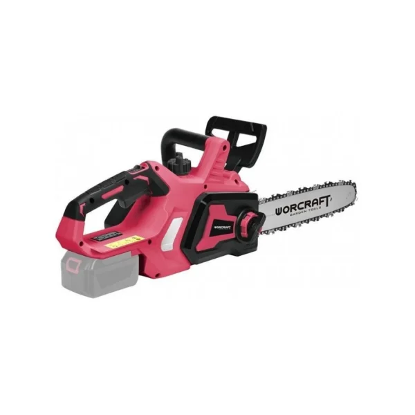 Drujba electrica, cu acumulator 2 Ah, incarcator 20V Li-Ion, 25 cm, Worcraft - imagine 2