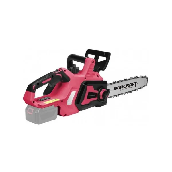 Drujba electrica, cu acumulator 4 Ah, incarcator 20V Li-Ion, 25 cm, Worcraft - imagine 4