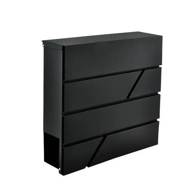Cutie postala cu loc pentru ziar, otel galvanizat, antracit, 37x10x36.7 cm, Malatec 1 Cutie postala cu loc pentru ziar, otel galvanizat, antracit, 37x10x36.7 cm, Malatec