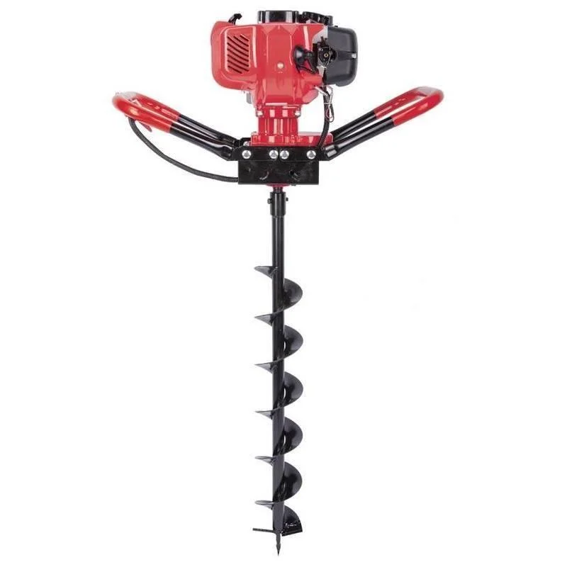 Masina de sapat gropi, cu burghiu, 150 mm, 1450 W, 2 CP, benzina, Strend Pro 1 Masina de sapat gropi, cu burghiu, 150 mm, 1450 W, 2 CP, benzina, Strend Pro