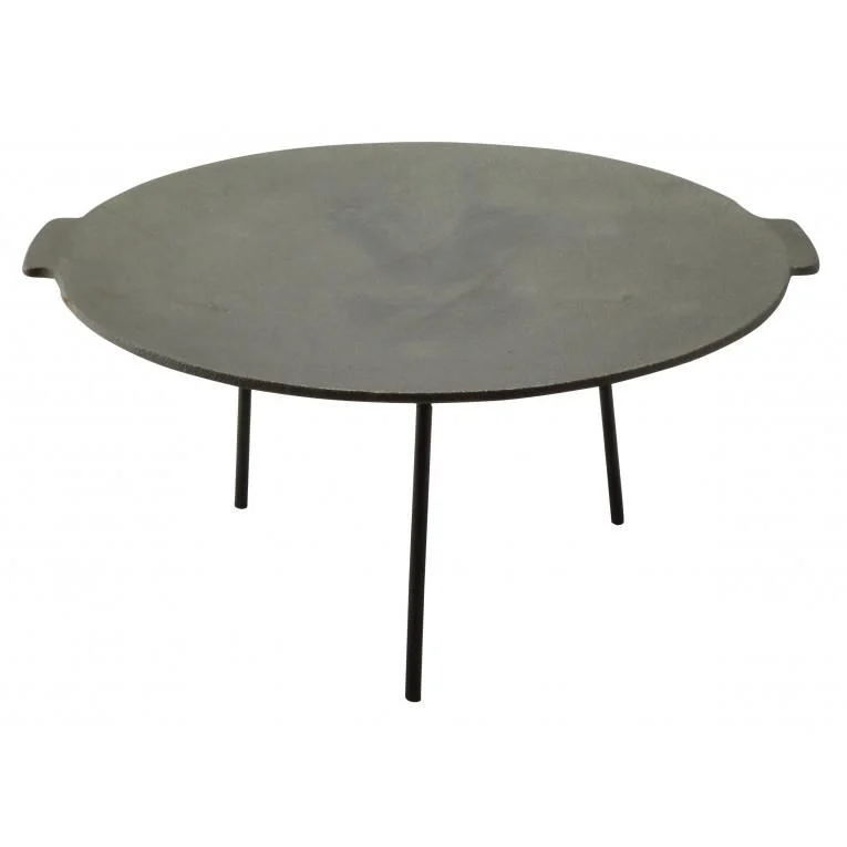 Disc pentru gratar, fonta, cu picioare, 45×23 cm, Perfect Home