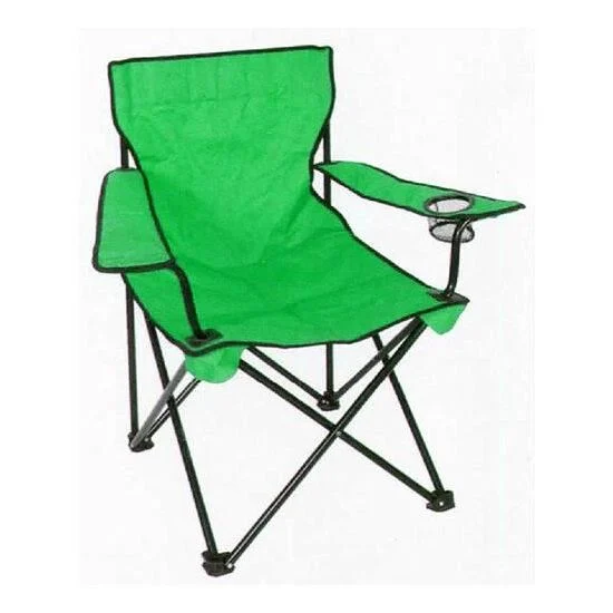 Scaun pliabil pescuit, camping, gradina 53x53x90cm – verde