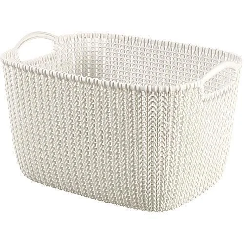 Cos rufe, 2 manere, alb, 19 L, 40x30x23 cm, Curver 1 Cos rufe, 2 manere, alb, 19 L, 40x30x23 cm, Curver