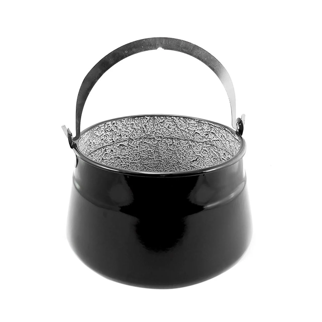 Ceaun emailat cu maner, fund plat, 16 L, Perfect Home 1 Ceaun emailat cu maner, fund plat, 16 L, Perfect Home