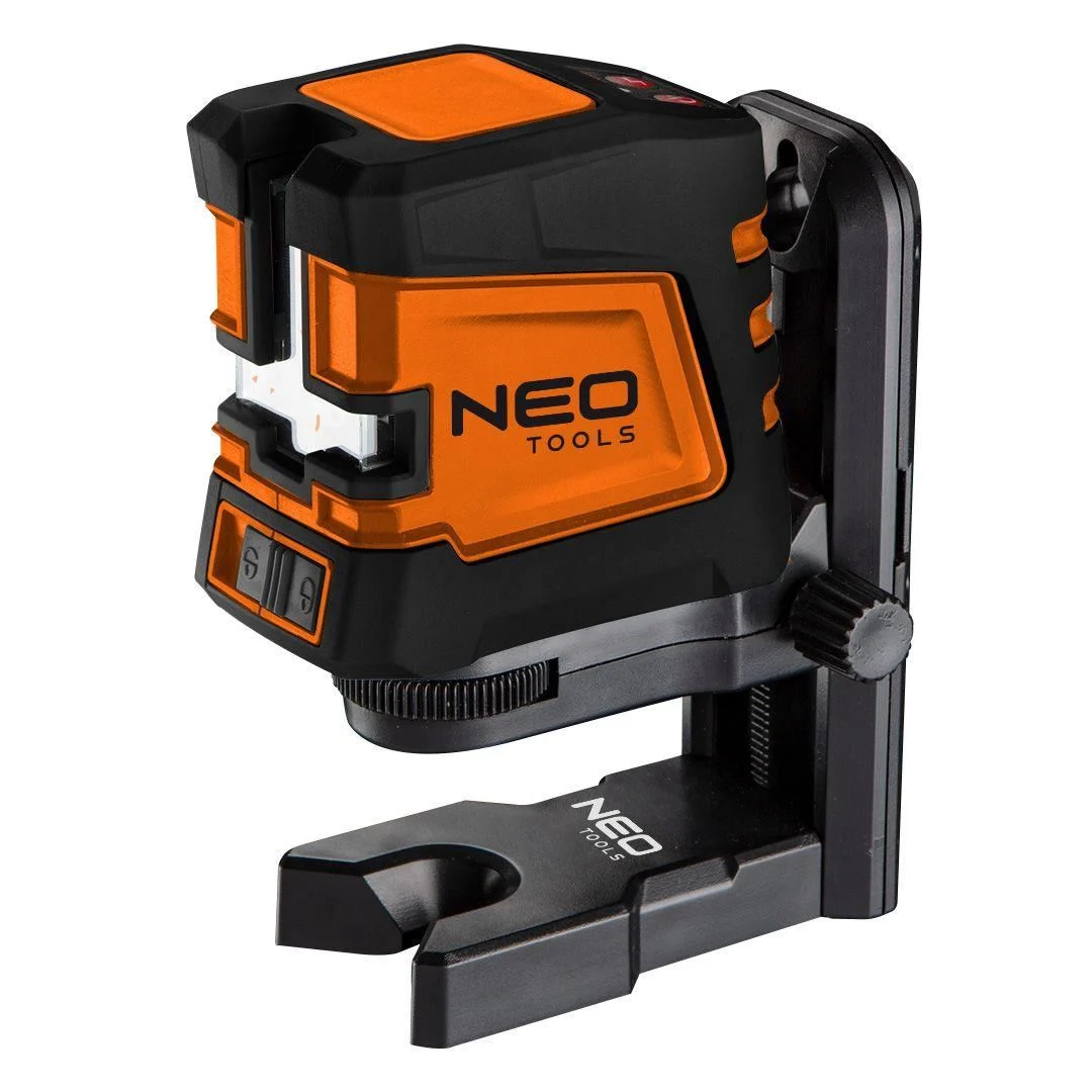 Nivela laser, verde, linie incrucisata, suport magnetic, 20 m, NEO Nivela laser, verde, linie incrucisata, suport magnetic, 20 m, NEO - imagine 1