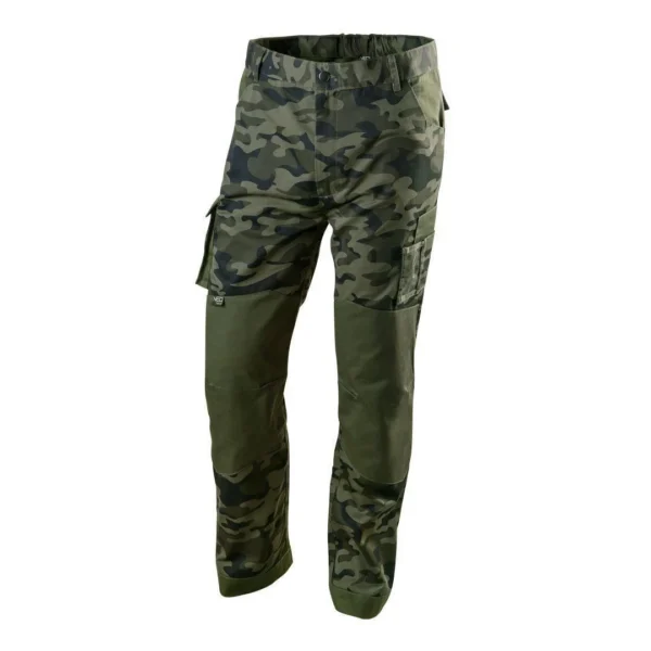 Pantaloni de lucru, camuflaj, model Camo, marimea XXL/56, NEO - imagine 1