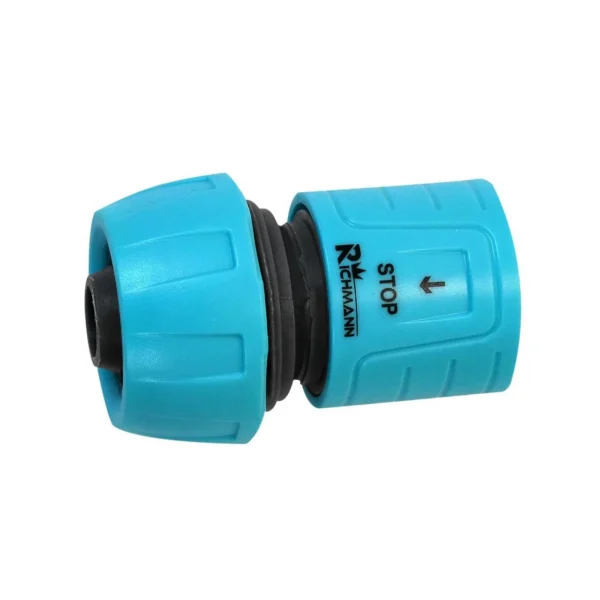 Cupla rapida, cu stop, ABS, 3/4", Richmann - imagine 1