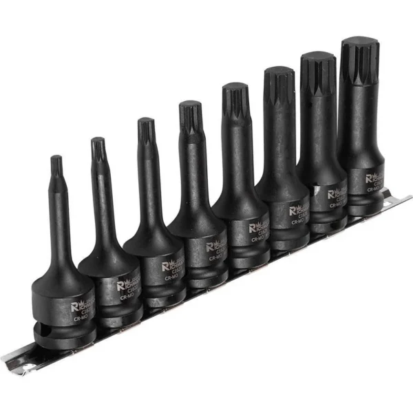 Trusa tubulare impact Spline, M5-M18, 1/2'', Richmann Exclusive - imagine 1