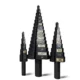 Burghie pentru metal, in trepte, nitrura de titan, set 3 buc, 4-12/20/32 mm, Richmann Exclusive