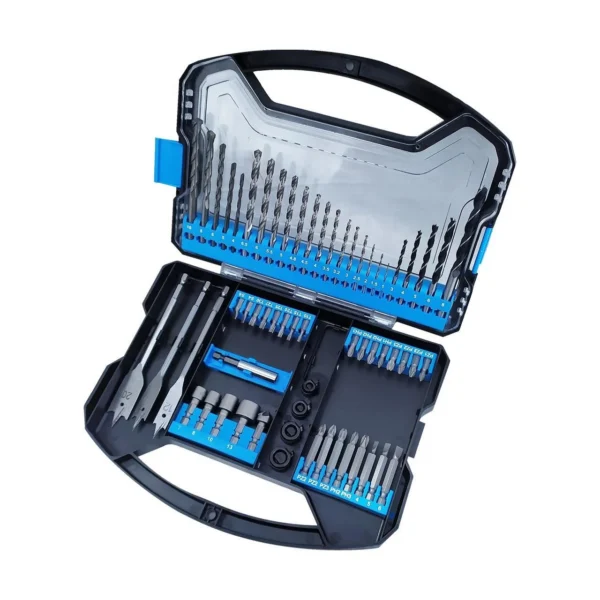 Set burghie combinate, varfuri si capete tubulare, 62 buc, 1/4'' , Richmann - imagine 1