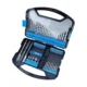 Set burghie combinate, varfuri si capete tubulare, 62 buc, 1/4'' , Richmann