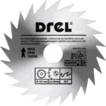 Disc circular 125 mm 24T, DREL