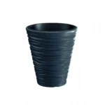 Ghiveci decorativ de flori, rotund, antracit, 18/37 L, 38.8x43.6 cm, Sand