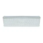 Jardiniera decorativa, alb, 68.5x17.3x15 cm, Ratolla Case P