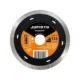 Disc diamantat continuu subtire, 125x1.4 mm, Jufisto