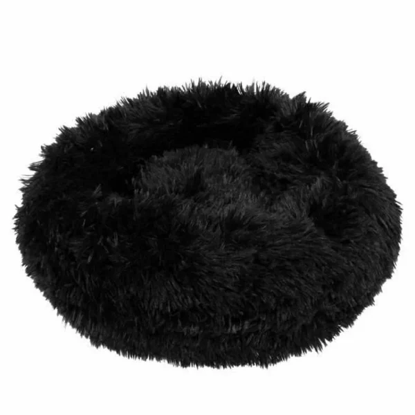 Culcus moale, pentru caine/pisica, negru, 40 cm - imagine 1