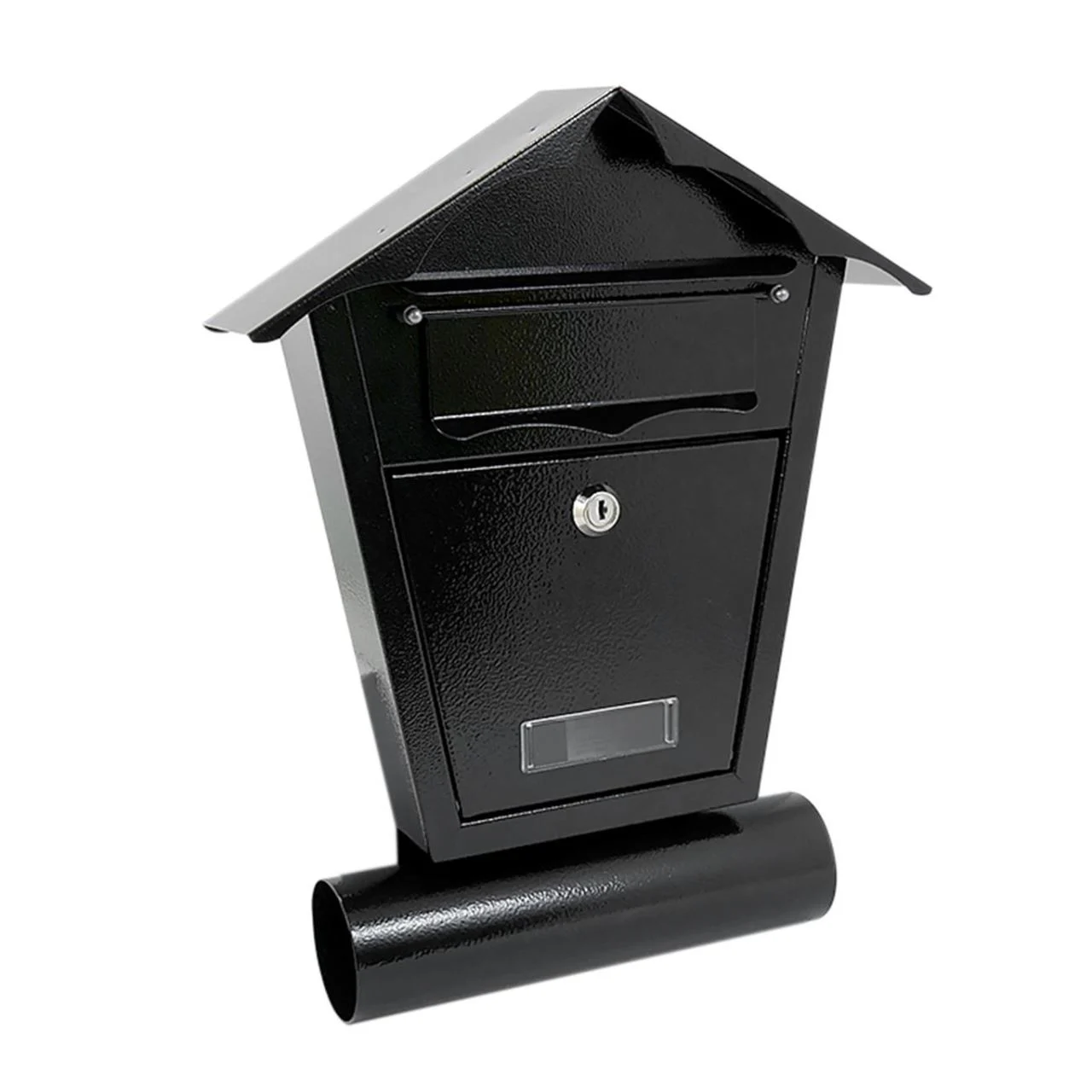 Cutie postala, cu loc pentru ziar, negru, format B6, 29.5x7.5x37.5 cm, Damech 1 Cutie postala, cu loc pentru ziar, negru, format B6, 29.5×7.5×37.5 cm, Damech