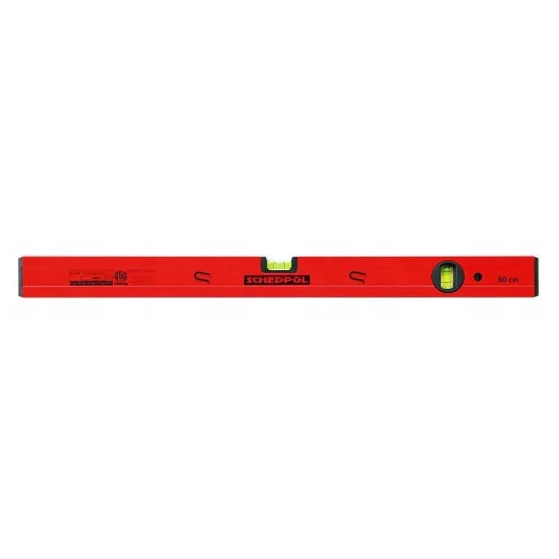 Nivela, boloboc, Schedpol, aluminiu, cu magnet, 2 bule, 120 cm