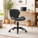 Scaun de birou, Artool, Noto, piele ecologica, negru, 53.5x57x87 cm - imagine 3