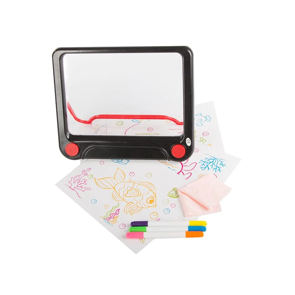 Tableta grafica/desenat pentru copii, Verk Group, 3 markere, LED, 3xAAA, 24x20 cm Tableta grafica/desenat pentru copii, Verk Group, 3 markere, LED, 3xAAA, 24x20 cm - imagine 1