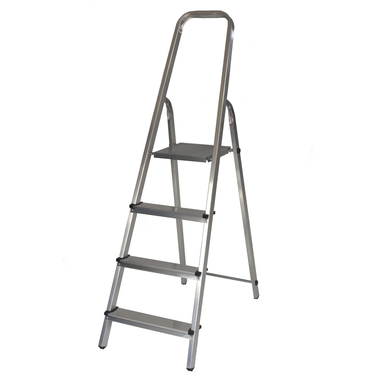 Scara aluminiu, Master, 3 trepte, platforma, max 125 kg, 1.5 m