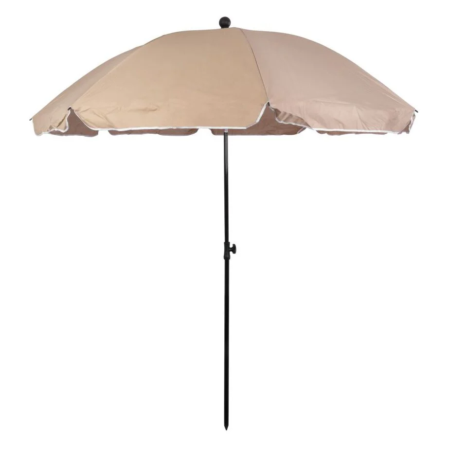 Umbrela plaja/terasa, Strend Pro, cu manivela, inclinatie, bej, 200 cm 1 Umbrela plaja/terasa, Strend Pro, cu manivela, inclinatie, bej, 200 cm