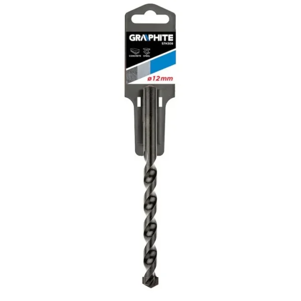 Burghiu multifunctional,12mm, GRAPHITE Burghiu multifunctional,12mm, GRAPHITE - imagine 1
